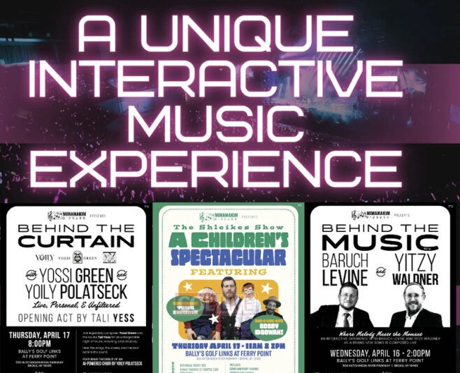 Mimamkim Presents: A Unique Passover Event Series at Bally’s Golf Links at Ferry Point