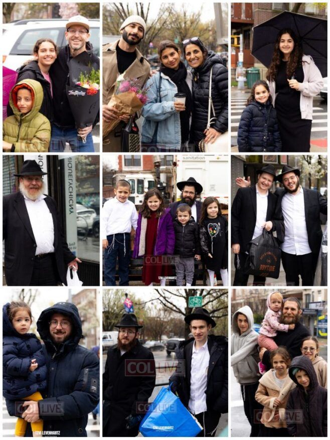 Rainy Erev Pesach in Crown Heights