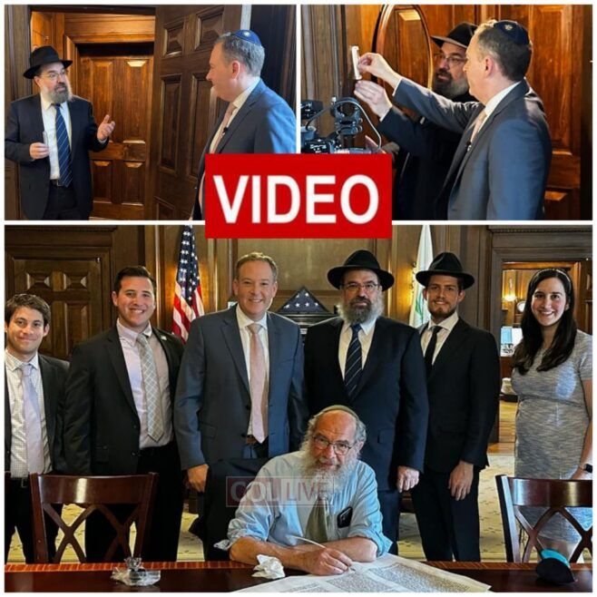 EPA Hosts Inscription of Letters in Washington Torah