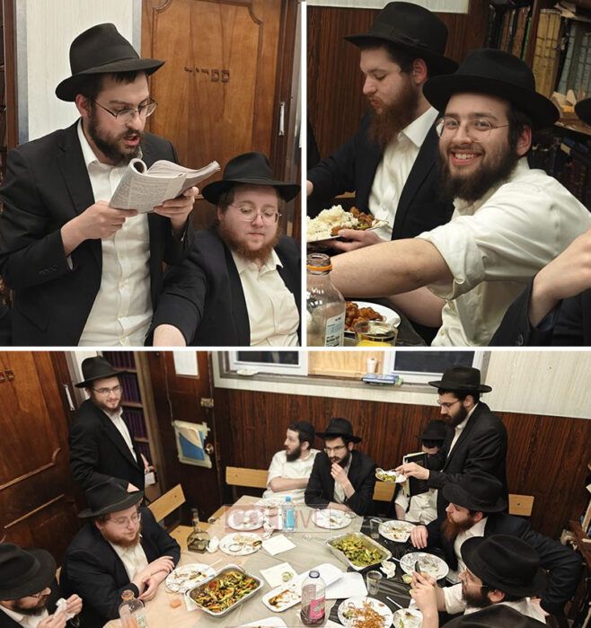 770 Bochurim Celebrate Siyum Sefer Nashim