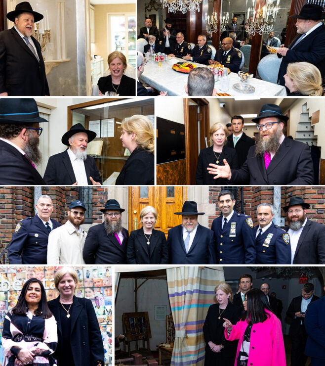 NYPD Commissioner Visits Crown Heights