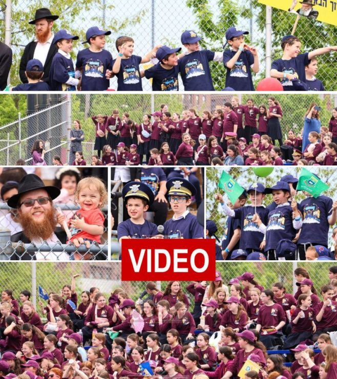 Children Gather for Lag BaOmer Rally in the Park: 2