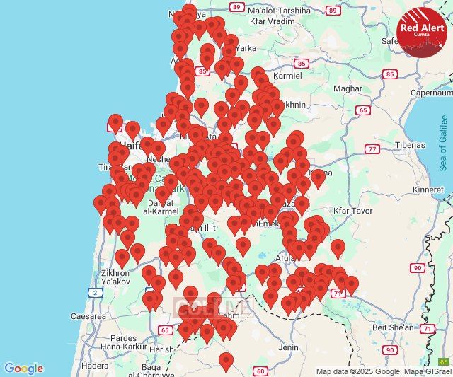 Missiles Fired at Israel on Friday, Shabbos Morning