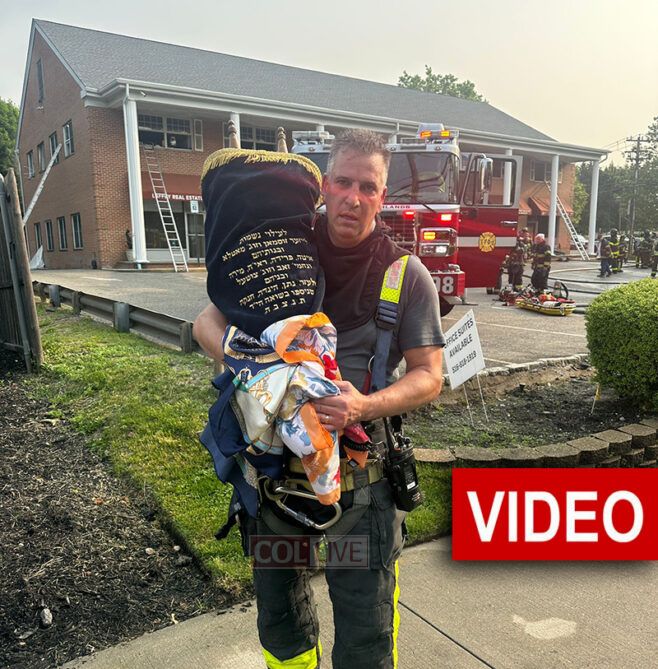 Jewish Hero Firefighter Saves Torah in Shul Fire