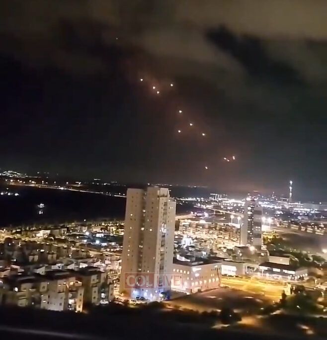 Iran Hits Back at Israel With Ballistic Missiles