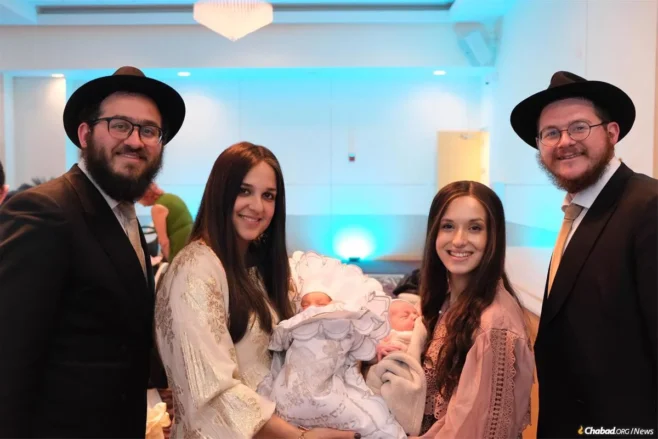Double Bris For Double Cousins Born Hours Apart