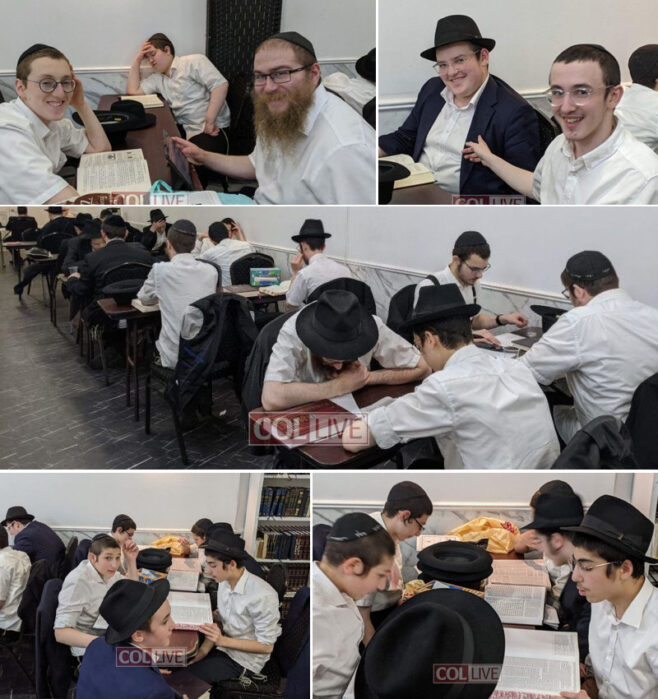 60 Bochurim Learn at Bein Hazmanim Yeshiva