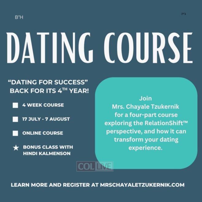 “Dating for Success”: Mrs. Chayale Tzukernik’s Innovative Course is back