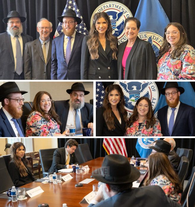 DHS Secretary Kristi Noem Hosts Home-State Guests