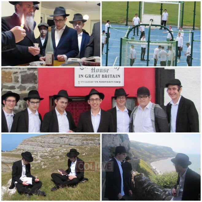 London Yeshiva Ketanah Light Up The Welsh Mountains