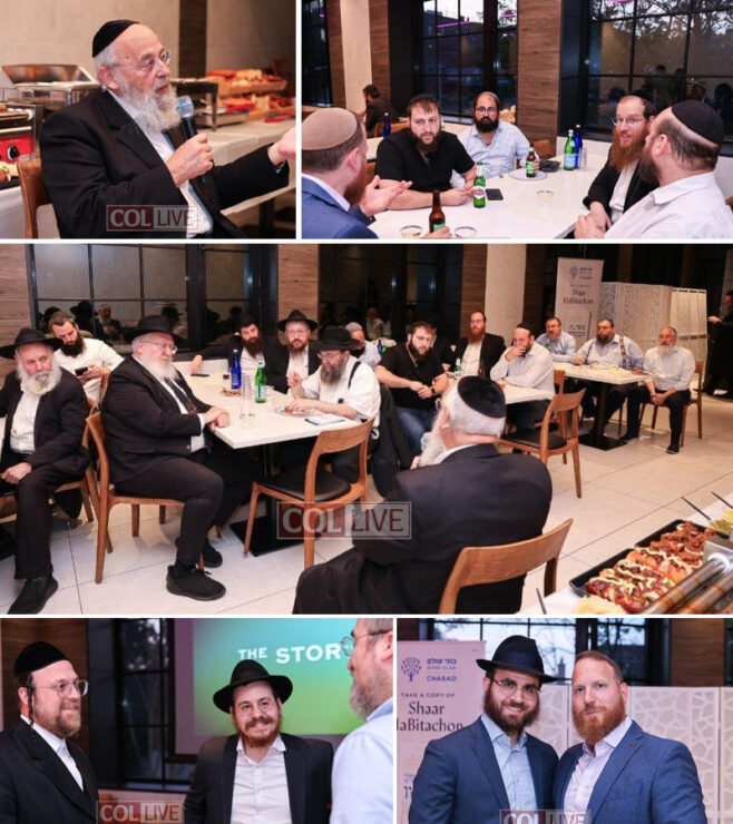 Crown Heights Shul Leaders Gather to Support Bonei Olam