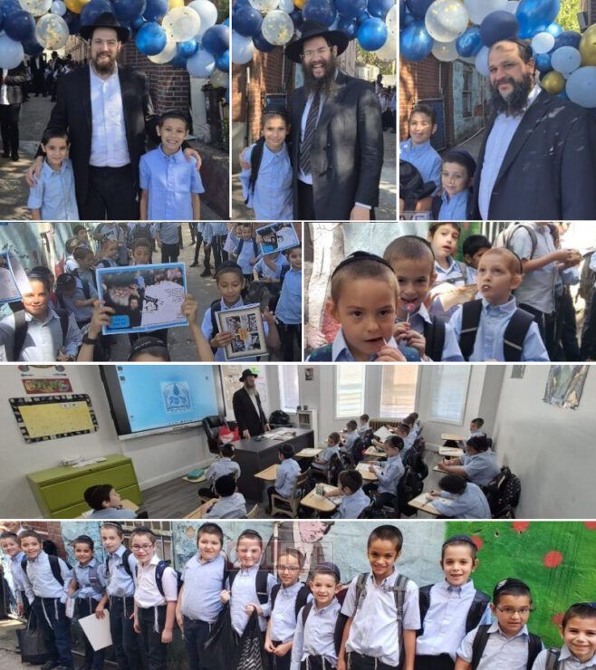 First Day Smiles at Ohr Menachem School 5786