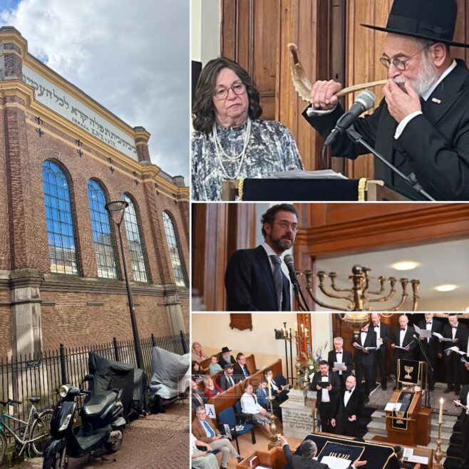 Netherlands Concert Honors Chief Rabbi’s 50 Years of Service