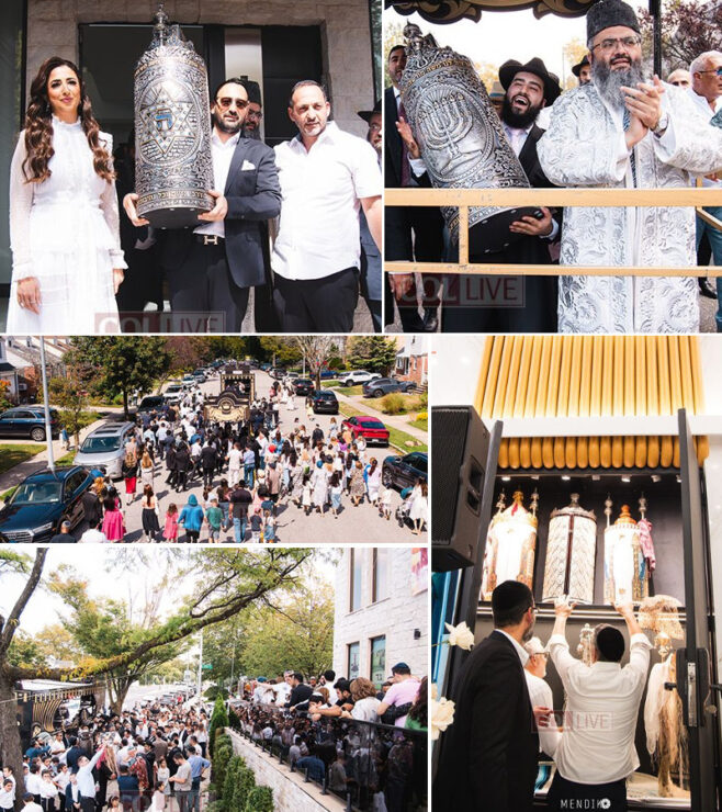 Sephardic Center of Hollis Hills in Queens Opens with New Torah