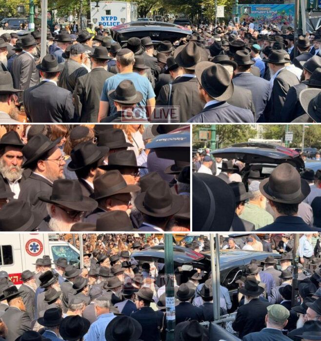 New York Levaya Held for R’ Michel Vishedsky