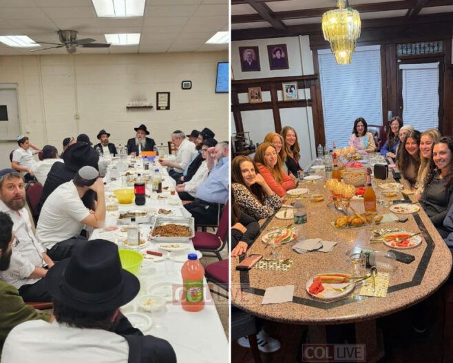 Farbengens at Bris Avrohom NJ in Honor of Chai Elul