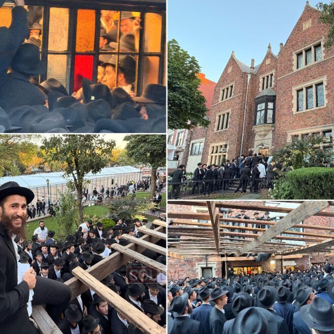 Bochurim Pack Into 770 Zal For Birchas Habonim