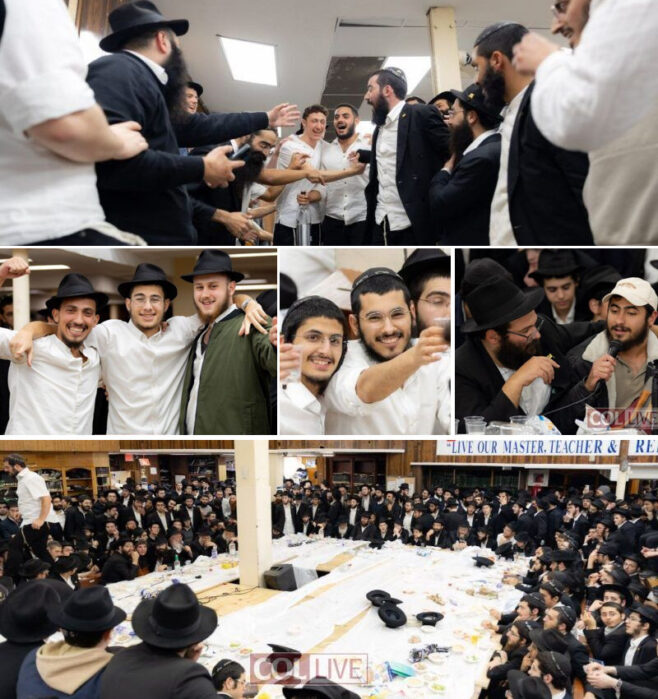 Photos: Leil Shishi Farbrengen in 770